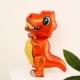 Оранжевый милый динозавр, воздушный насос, 3D, 66×50см