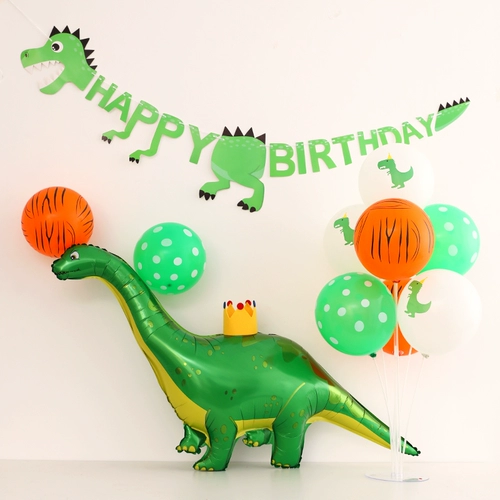 Динозавр, детский воздушный шар, детское вечернее платье для мальчиков