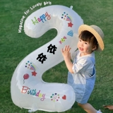 Цифровой воздушный шар, детское вечернее платье для мальчиков и девочек, делается под заказ