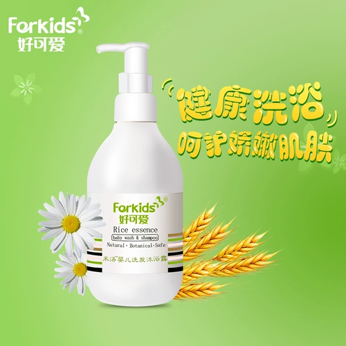 Милое средство детской гигиены, детский шампунь, гель для душа для младенца, 2 в 1