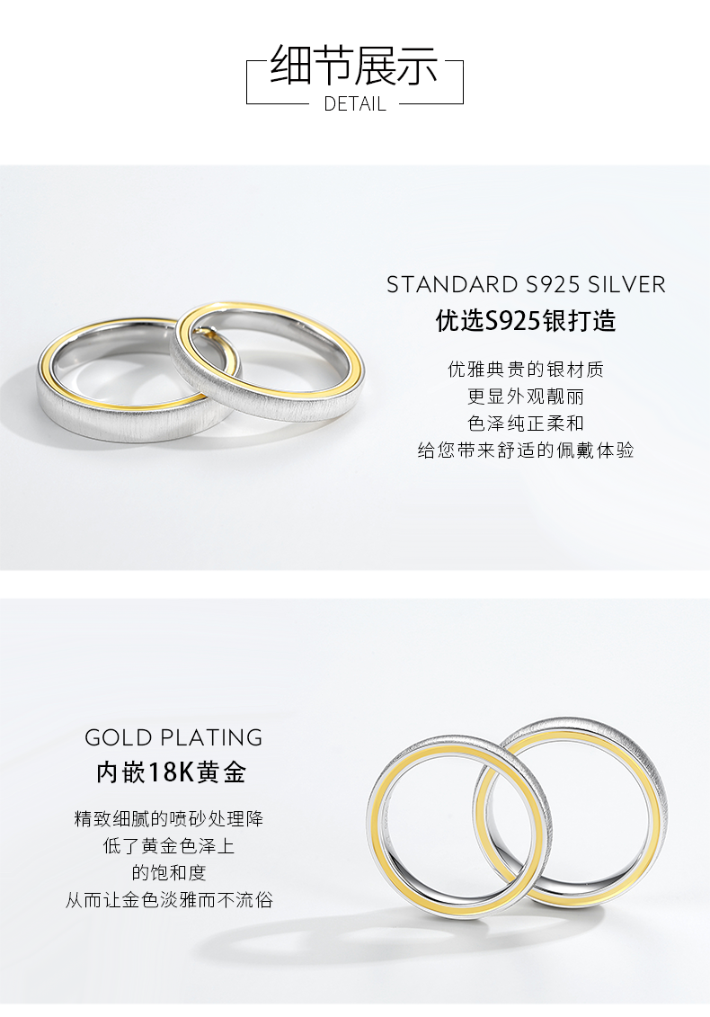 Bague mixte en Argenterie - Ref 3086288 Image 12