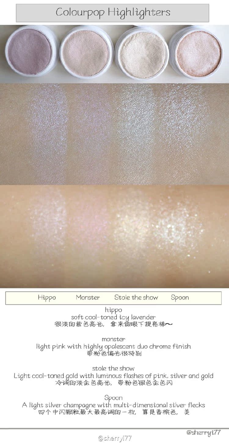 Tại chỗ colourpop khả năng sửa chữa ánh sáng cao kết cấu khoai tây nghiền Kết cấu linh hoạt lật đổ tạo khối black rouge