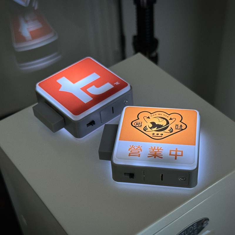【Pixel Store】Splatoon 3 Splatoon Mini Ta Brand Signature Light-Up Refrigerator Magnet