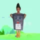 Другая мусорная одежда [Золотая бархатная композит]