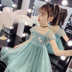 Ăn mặc 2020 chúa váy mùa hè Little Girl Trung Quốc Phong cách váy Girls New Summer ăn mặc trẻ em. 