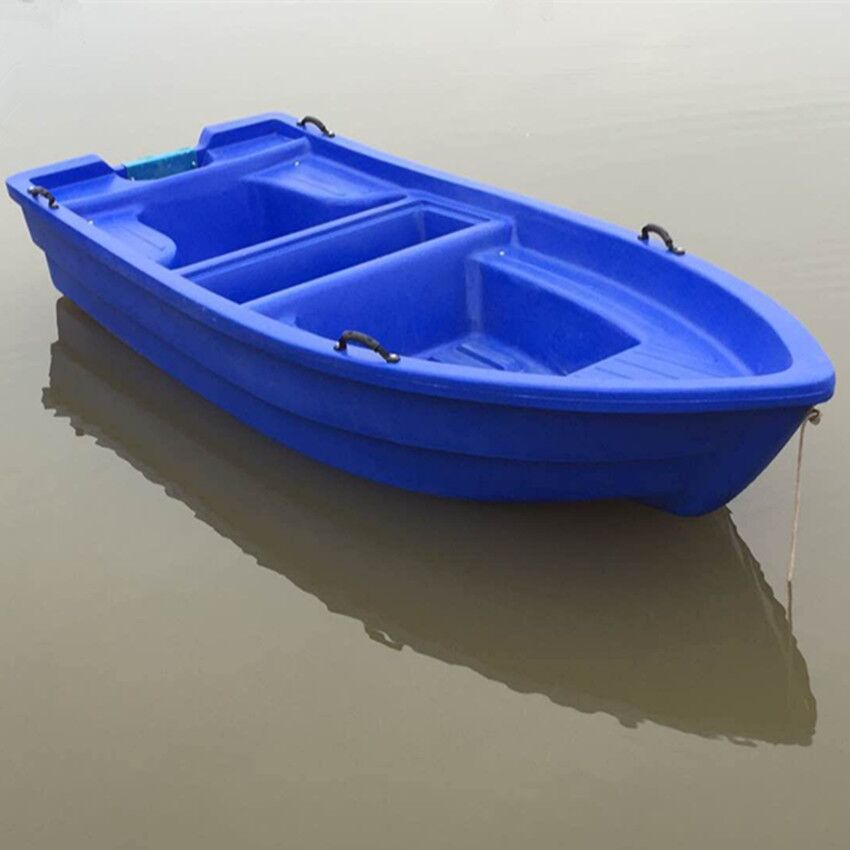 Blue PE solid boat plastic boat fishing boat fishing boat fishing boat