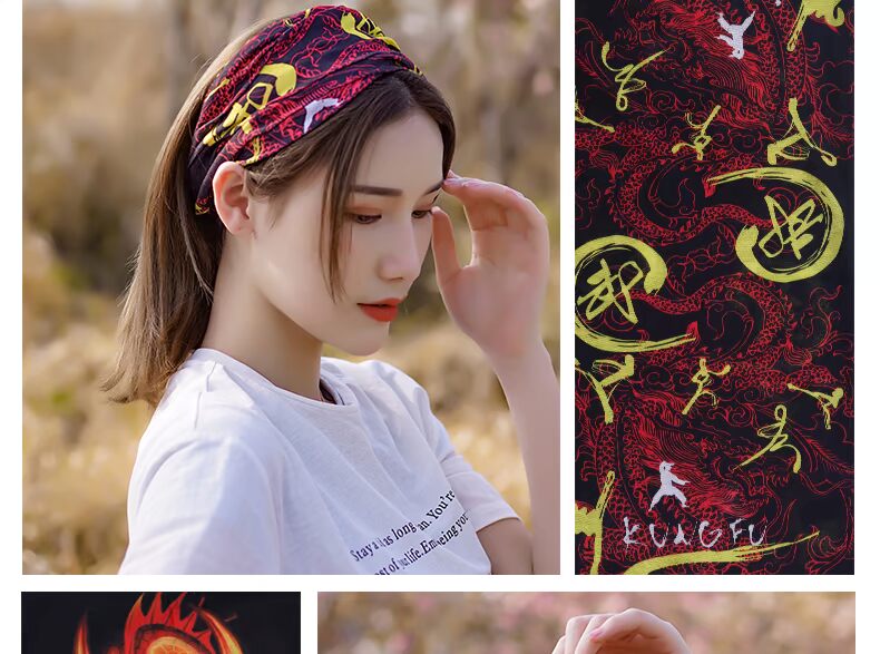 Magic Turban Sports Mask Variety Bib Kem chống nắng ngoài trời Câu cá đầy đủ Khăn mặt Nam Cổ áo quàng cổ - Kerchief / Earflap khăn trùm đầu