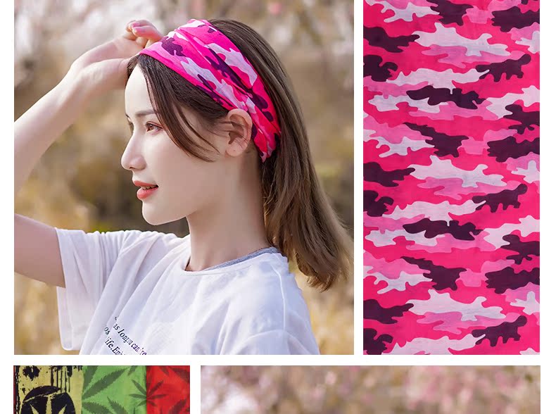 Magic Turban Sports Mask Variety Bib Kem chống nắng ngoài trời Câu cá đầy đủ Khăn mặt Nam Cổ áo quàng cổ - Kerchief / Earflap khăn trùm đầu