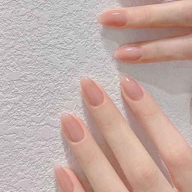 Pure Desire Nude Color Wearable Nails, Ancient Style Empress Nail Art Finished Product, Patch-On Nails for Wedding Dresses, Versatile Fake Nails, Long-Lasting and Removable