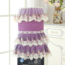 Modern minimalist cloth lace drinking Hood dust cover household drinking machine set two-piece pure water bucket cover