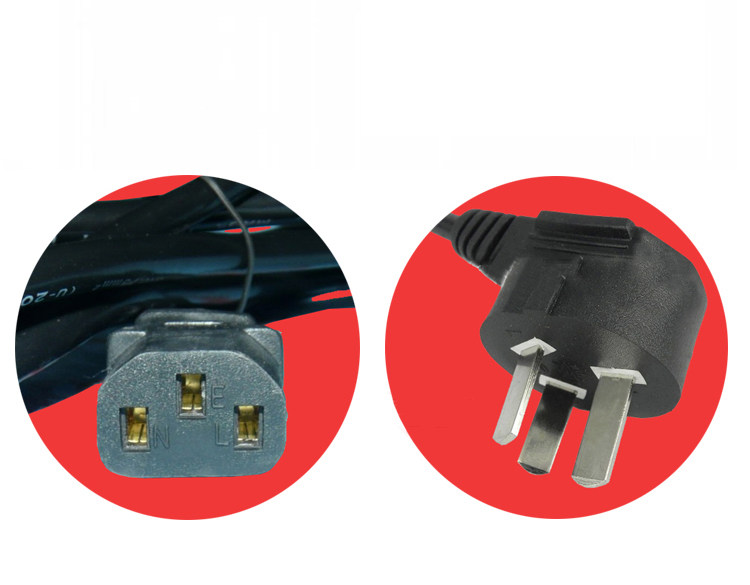 National Label 1 5 m Computer desk type Host power cord Host shell Standard power cord pure copper plus thick wire three-hole plug