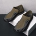 Dép nam 2019 mới giày nam mùa hè giày dệt tay phiên bản Hàn Quốc của xu hướng hoang dã sandal nam - Sandal