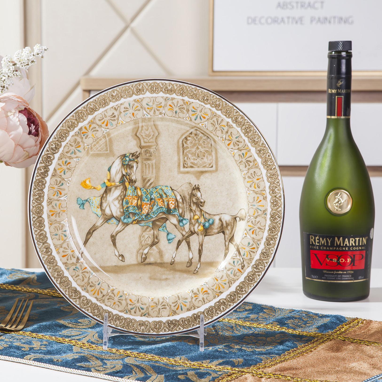 Dishes suit household combination of European jingdezhen ipads porcelain tableware Dishes chopsticks Chinese ceramic bowl Dishes for dinner