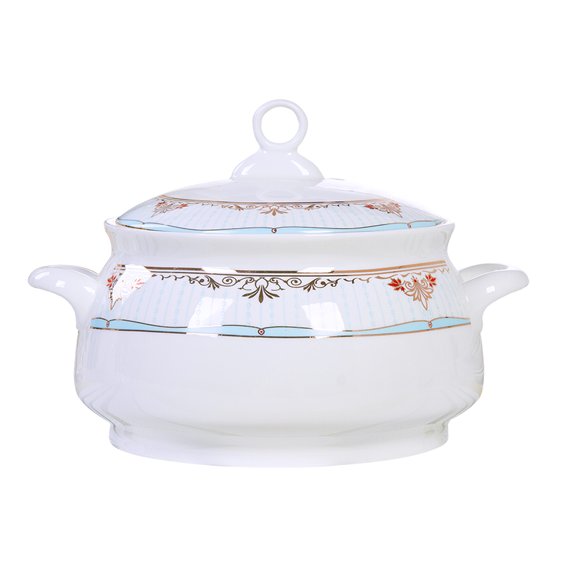 The Antarctic treasure dishes home European ipads porcelain tableware suit eating The food, eat Chinese bowl plate combination/