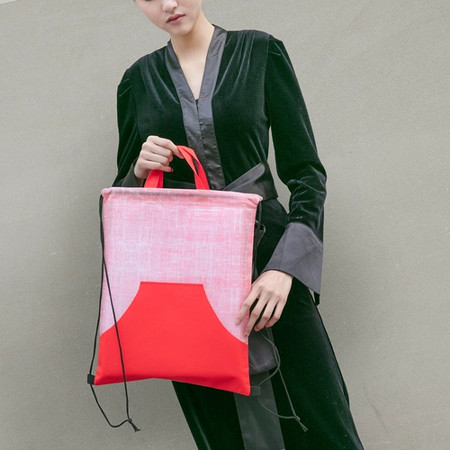 Тканевый мешок из нетканого материала, сумка, портативный ранец, рюкзак, с печатью вашего логотипа, делается под заказ, надевается на плечо