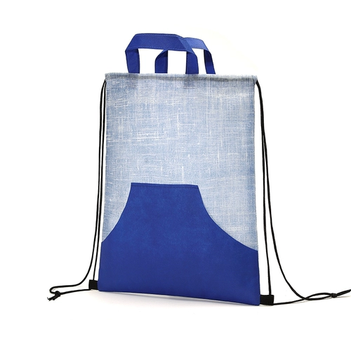 Тканевый мешок из нетканого материала, сумка, портативный ранец, рюкзак, с печатью вашего логотипа, делается под заказ, надевается на плечо