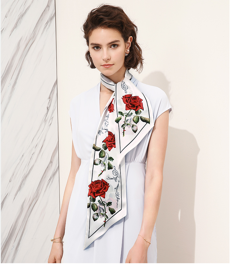 Echarpe pour Femme en De la soie - Ref 3157918 Image 45