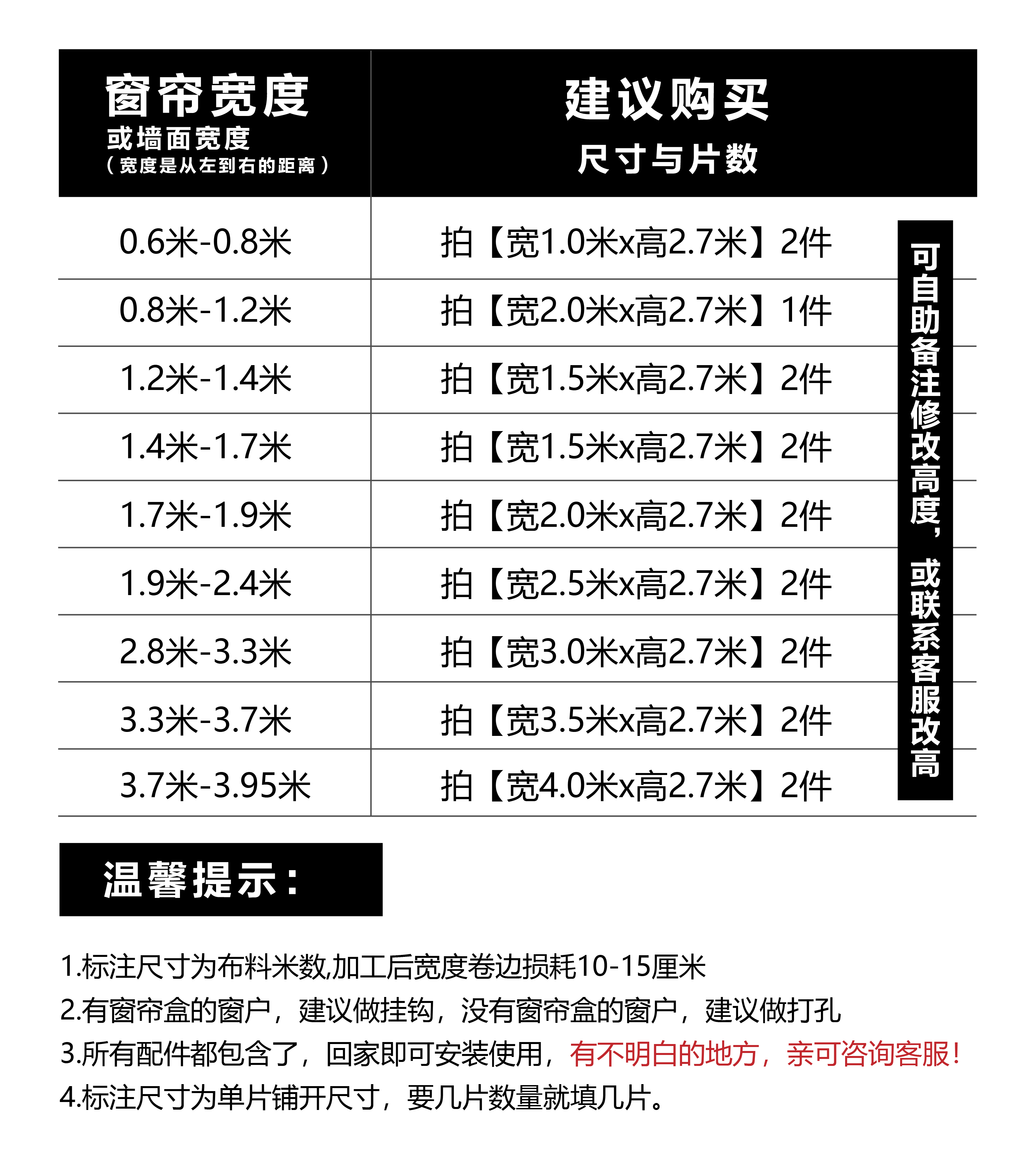 2019 mới nhẹ nhàng mờ voan trắng gạc cát nửa bóng râm phòng khách ban công nổi bảng phân vùng rèm - Phụ kiện rèm cửa thanh treo rèm 4m