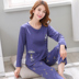 Bộ đồ ngủ nữ dài tay cotton mùa thu đông phiên bản Hàn Quốc của các cô gái dễ thương hoạt hình cotton cô gái phục vụ nhà phù hợp với XL đồ bộ mặc nhà đẹp Giống cái
