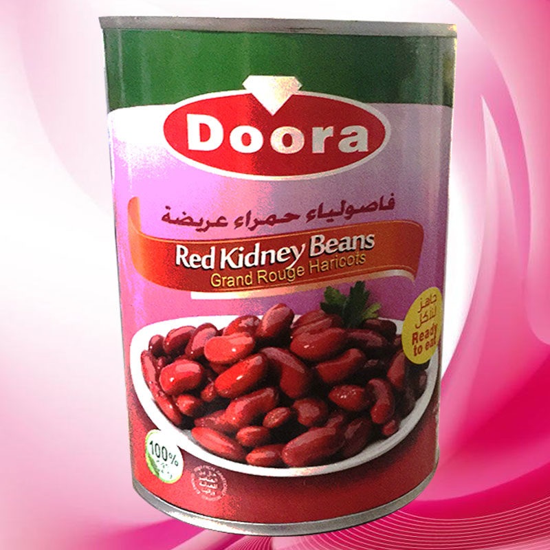 Canned red kidney beans DOORA rlm فاصوليا حمراء