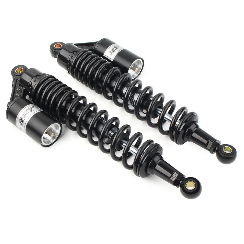 Rfy400-420Mm Motorcycle Modified Rear Shock Absorber Gas Cylinder Type Universal Atv Off-Road Kart Beach Bike