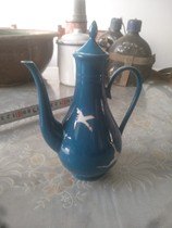  Old wine jug during the Cultural Revolution ceramic wine jug old-fashioned wine jug wine set antique wine jug old object collection