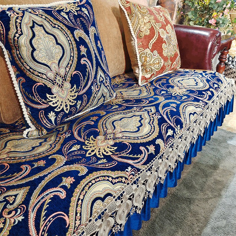 American sofa cushion Four seasons General Syracuse Sofa Cover Full Bag Universal Set Sofa Cover Anti Slip Sofa Cushion