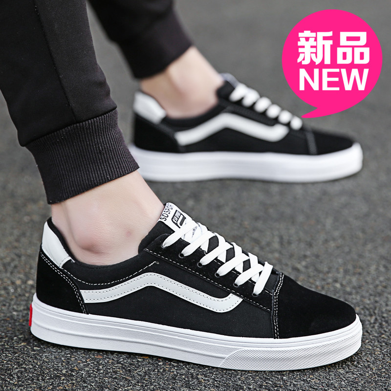 Summer 13 boys 14 big boys canvas 9 breathable skateboard shoes junior high school students casual pull back men's shoes 15 years old nb361