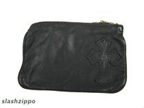 Chrome Hearts Crow cross zippered pocket bag