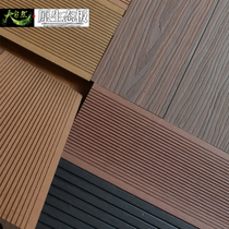 WPC co-extrusion outdoor anti-corrosion waterproof environmental protection non-slip floor Terrace Courtyard Balcony roof Bathroom floor strip