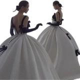 Ретро юбка для влюбленных, свадебное платье, французский ретро стиль, юбка-пачка, эффект подтяжки