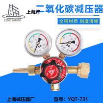 YQT-731 carbon dioxide pressure reducer reducing valve beer machine Shanghai pressure reducer Factory Co. Ltd.