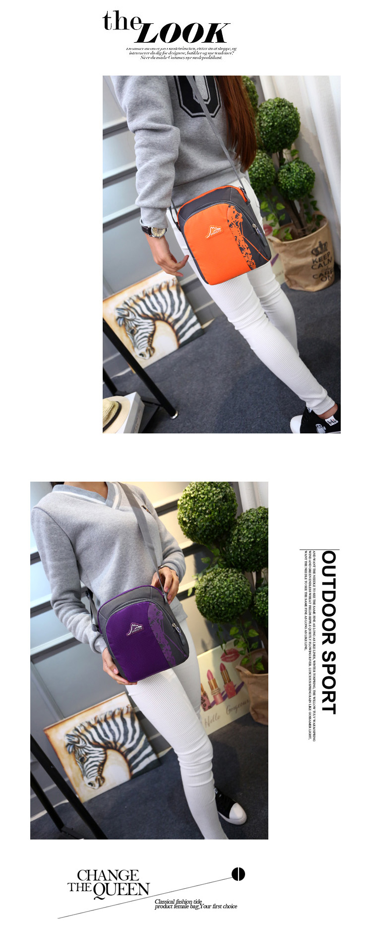 Túi xách nữ 2018 mới Oxford vải Messenger túi vải túi xách nhỏ vuông túi chống thấm nước túi nylon mùa hè túi xách vascara