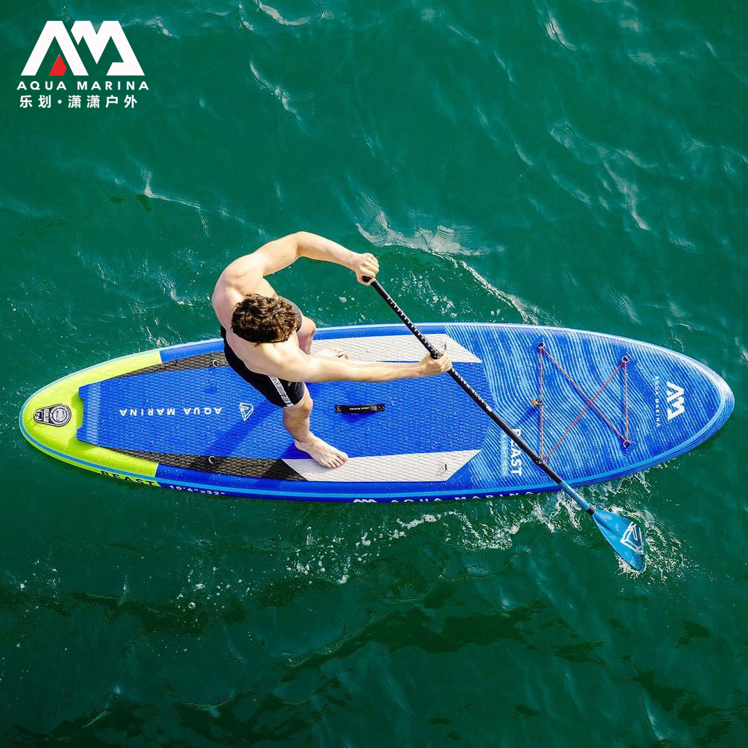 AquaMarina Leroeing Beast Number Inflatable Surfboard Paddle Board Sup Professional Pulp Board Beginner Slide Water Paddle