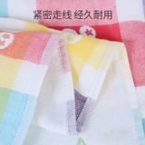 Хлопковое марлевое мягкое мультяшное детское милое полотенце для умывания для домашнего использования, хорошо впитывает воду, для влюбленных
