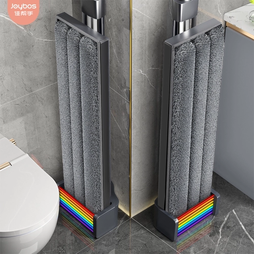 佳帮手 Новая плоская швабра, которую можно стирать вручную, бытовая швабра, большая швабра, чистка и сушка за один раз, артефакт для влажной и сухой уборки.