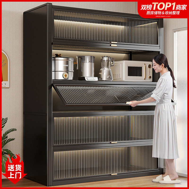 Canon's hand living room dining cabinet containing cabinet close by wall integrated shelve cupboard Home Kitchen Lockers Dining Side Cabinet-Taobao