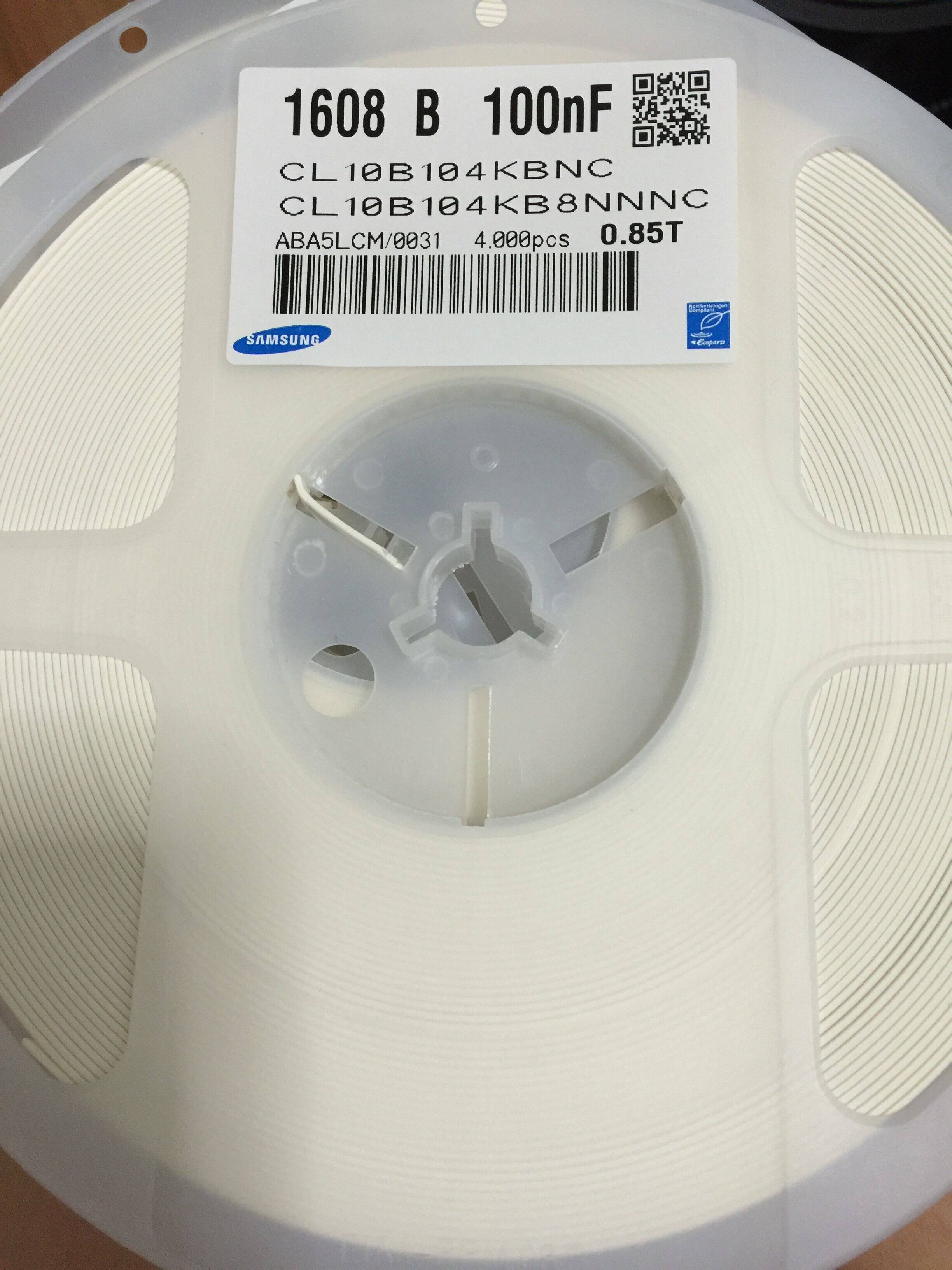 Original loaded original mounting patch capacitor 0402 106M 106Z 1005 10uf 25V RMB25  K