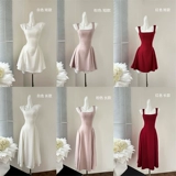 Весенний летний корсет, розовая юбка, платье без рукавов, французский стиль, эффект подтяжки, А-силуэт, яркий броский стиль, изысканный стиль