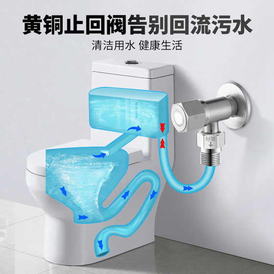 단방향 체크 밸브 욕실 파이프 화장실 역류 방지 역류 4 분 체크 밸브 온수기 체크 밸브