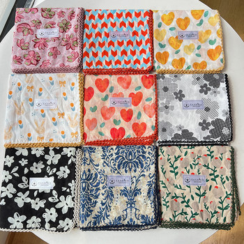 Nikki haley spring and autumn korean style small square scarf