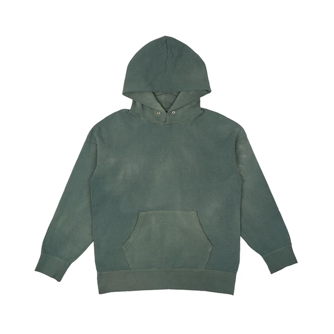 VISVIM JUMBO HOODIE P.O. (UNEVEN DYE) tie -dye hat shirt connecting sweater 19SS