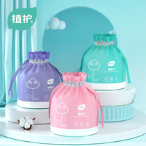 Implant cotton soft towels single roll disposable cleaning face towels dry and wet double-purpose wash face towels thickened drum-type makeup cotton 40 pieces