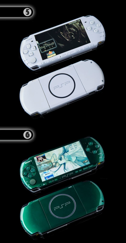 Bảng điều khiển trò chơi Psp3000 gốc PSP3000 psp máy chủ cầm tay arcade GBA FC trò chơi được tải sẵn