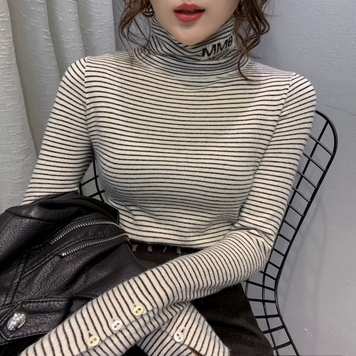 Трикотажный демисезонный свитер, коллекция 2021, в западном стиле, облегающий крой