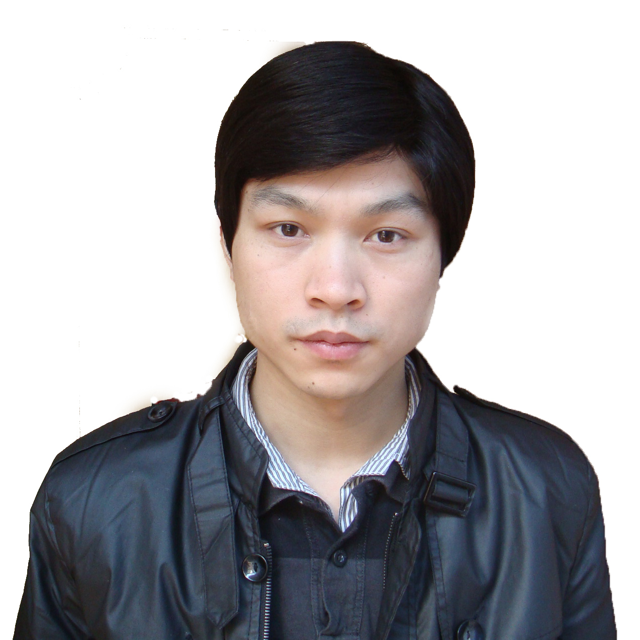 高端逼真舒适半手织男士假发 优质全真发 仿真头皮 男式短发 直发