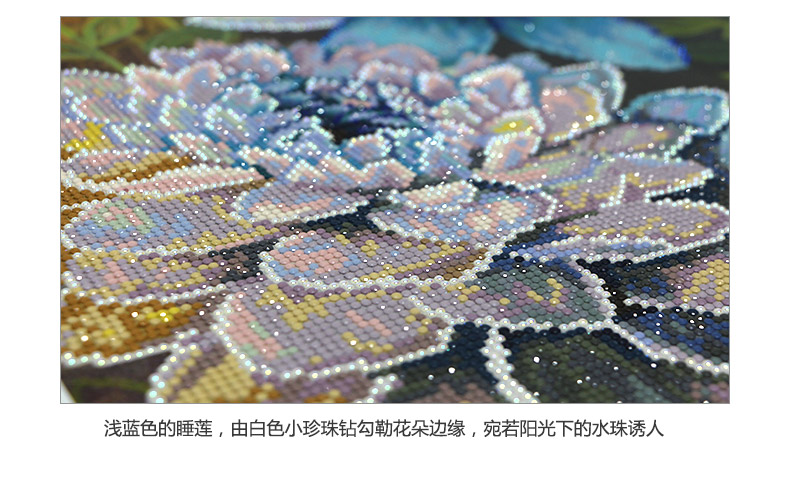 5D kim cương sơn hình 2019 mới rhinestone thêu dòng khâu 5d phòng khách ba với một hộp đầy kim cương nề 2018 - Công cụ & phụ kiện Cross-stitch tranh thêu chữ thập đức mẹ