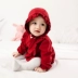 Quần áo sơ sinh, mùa thu, rắm, tam giác, romper, em bé, váy một mảnh, trăng tròn, trăm ngày, công chúa, mùa xuân và mùa thu - Áo liền quần áo bé trai Áo liền quần