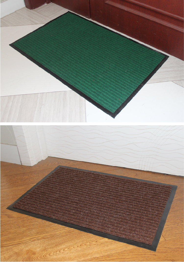 Đôi sọc chống trượt composite sàn mat mat cửa mat vắt bụi bẩn thảm sọc không thấm nước thảm ngoài trời thảm lót sàn nhà