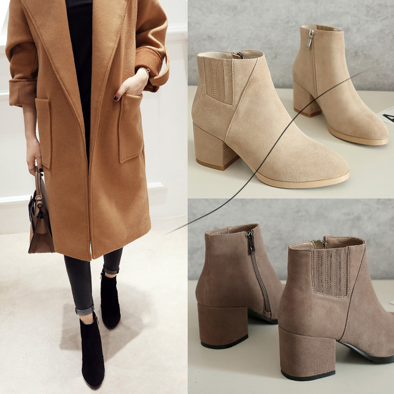 Bottes mi-saison femme       en Caoutchouc - Ref 3250253 Image 1